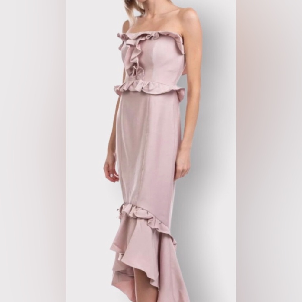 C/MEO Collective, Strapless Evening Gown, Size M